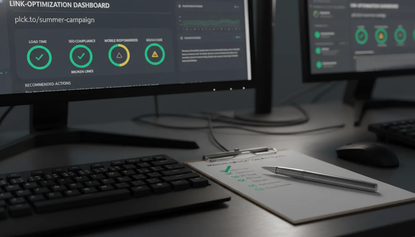 Eleve Seus Links: O Checklist de Otimização da Planck.to
