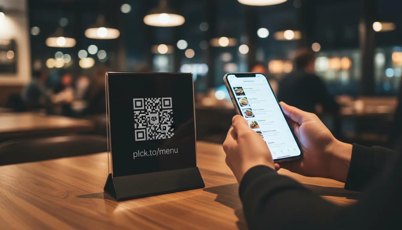 Restaurant Guide: Planck Links & QR Codes Boost Sales