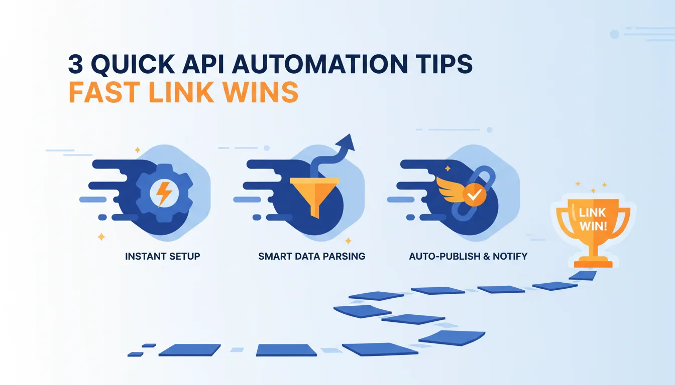 3 Consejos Rápidos de Automatización API para Acortar Enlaces y Lograr Victorias Rápidas